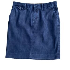 Banana Republic Women's Denim Pencil Skirt  4‎